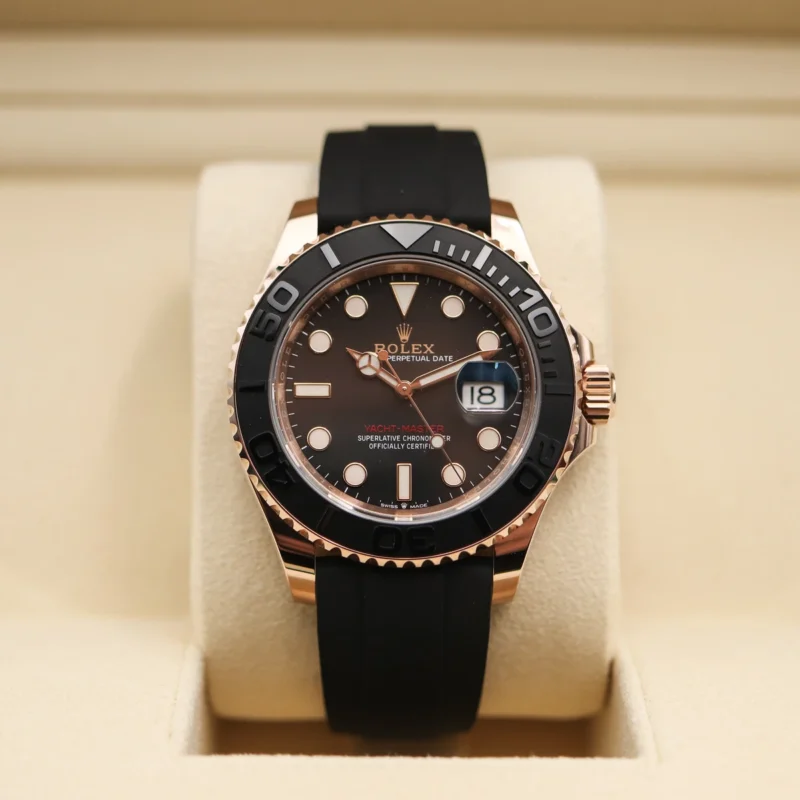 ヨットマスター 40 ブラック腕時計