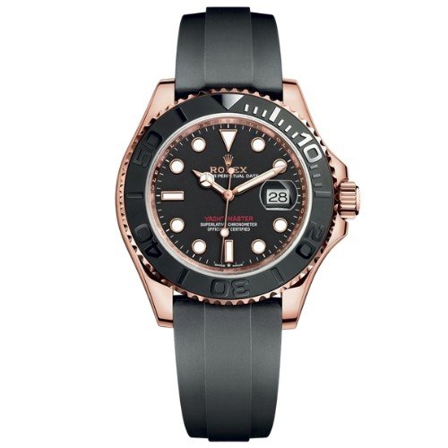 ヨットマスター 40 ブラック腕時計