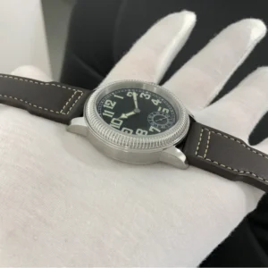 kf-S122e0c6fb59448468cd130f1ae855d20W 44mm No Logo Black Dial Green Digital Asian 6498 17 Jewels Hand Wind Movement Men's Mechanical Luminous ST3621 Watch GR0822-25