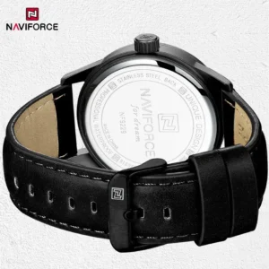 kf-S151657e19ba3403ea2404c0e9520d7e77 NAVIFORCE Original Men's Watches Simple Fashion Waterproof PU Strap Luminous Date Week Male Quartz Wristwatch Relogio Masculino