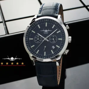 kf-S2d58b8207076477cba6043fbecdd0fc23 DUGARY pilot quartz watch fashion Chronograph sapphire Men 40mm Sport Wristwatch Luminous Stainless Steel Relogio Masculino