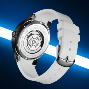 Mark Fairwhale Men's Sports Automatic Watch Fashion Casual Mechanical Wristwatch Waterproof Silicone Strap