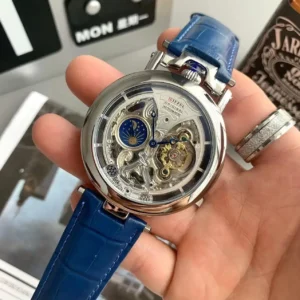 kf-S710aae8b58334cd78f0b866d4ae5d7208 Turbillion Automatic Mechanical Men Watch Antique Skeleton Classic Male Wristwatch Business Man Vintage Simple Fashion New Clock