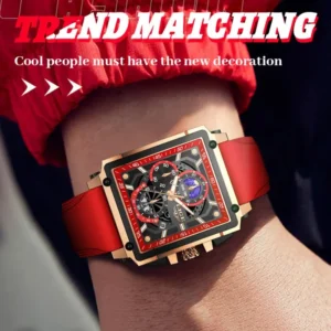 kf-S84e1808454fa4bcabf0a45b09a86a1b9T 2024 LIGE Men Watches Chronograph Top Brand Luxury Silicone Sport Wristwatch Business Quartz Clock Waterproof Watch Montre Homme