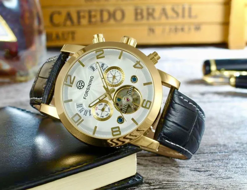 kf-Sa1fe0f41613b4645b0b056a51a90f599p ビッグトゥールビヨン自動巻きスポーツウォッチ デイマンスデイト 防水 メンズウォッチ