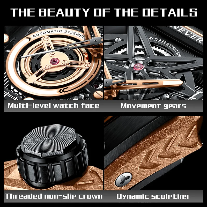 kf-Sa4e3f23fe91c47c8b6dd63ae8b0018a0M FEELNEVER Top Brand LIGE Mechanical Watches Men Fashion Luxury Automatic Mens Watch Waterproof Luminous Wristwatch Reloj Hombre