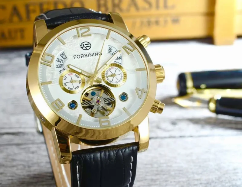 kf-Sfb7b66dfeee14328b25105fdc86f3223e ビッグトゥールビヨン自動巻きスポーツウォッチ デイマンスデイト 防水 メンズウォッチ